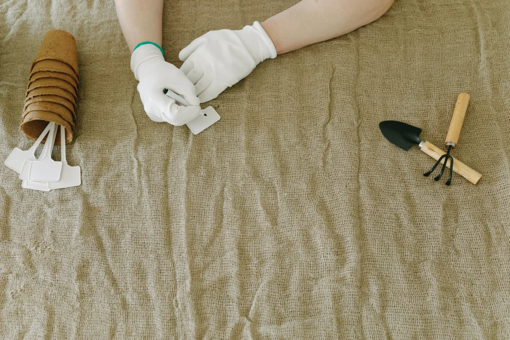 Farm life tips for backyard farm prep with organized spring work zones and seed-starting supplies