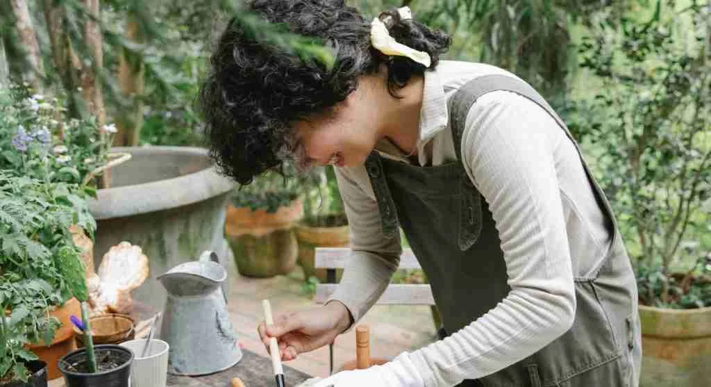 Farm life tips showing how to leave a garden task at a clear restarting point before stepping away